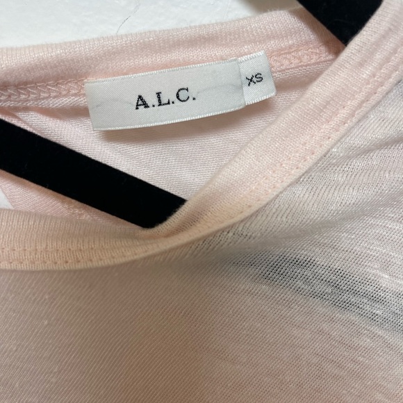 A.L.C. Leigh Tie Back Tee - Picture 6 of 6